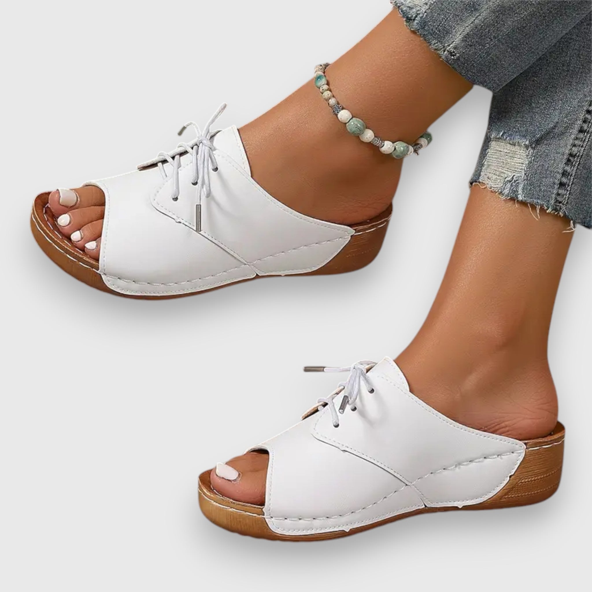 Saskia – Sandály ve vintage stylu