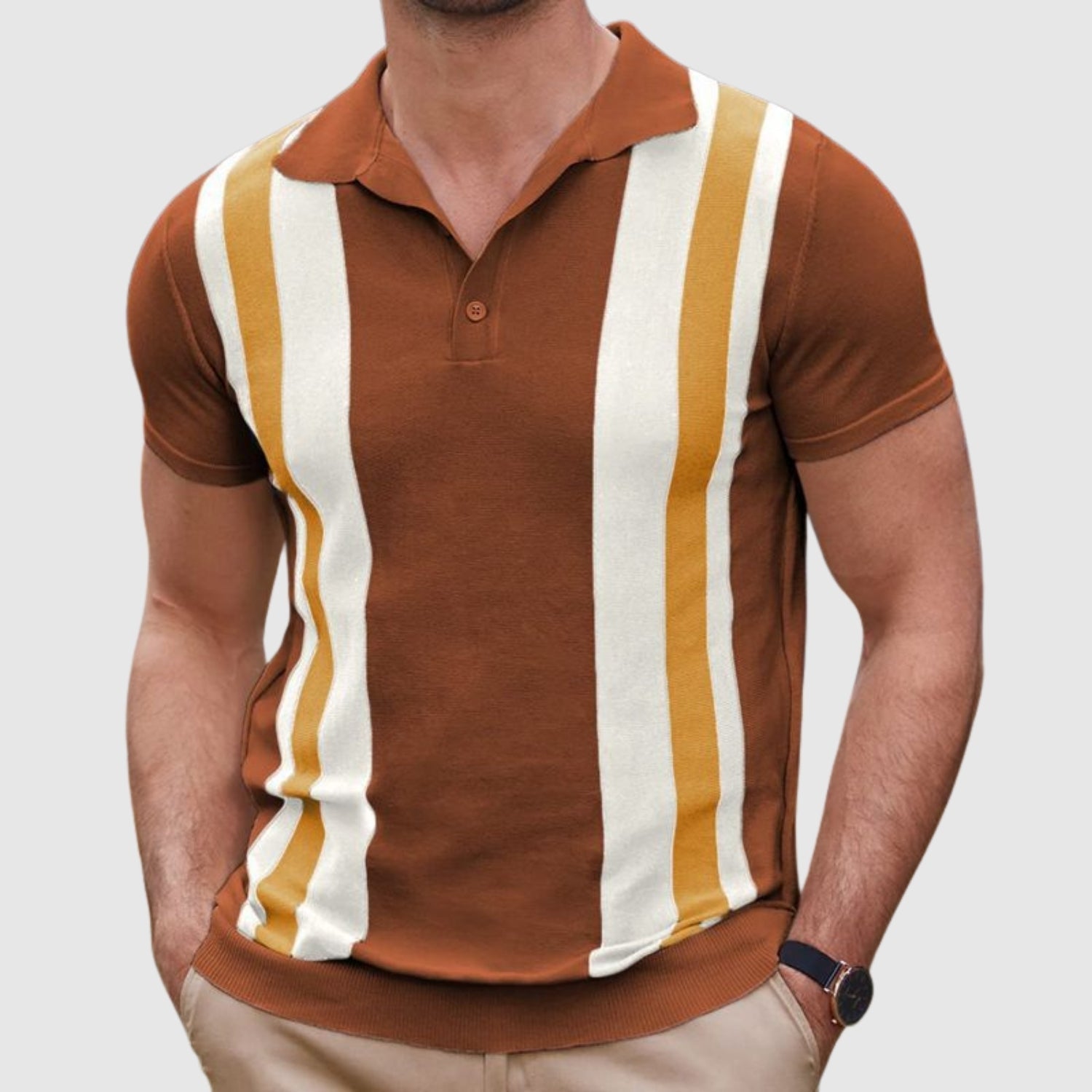 Tadeáš | Polo tričko s kontrastními detaily