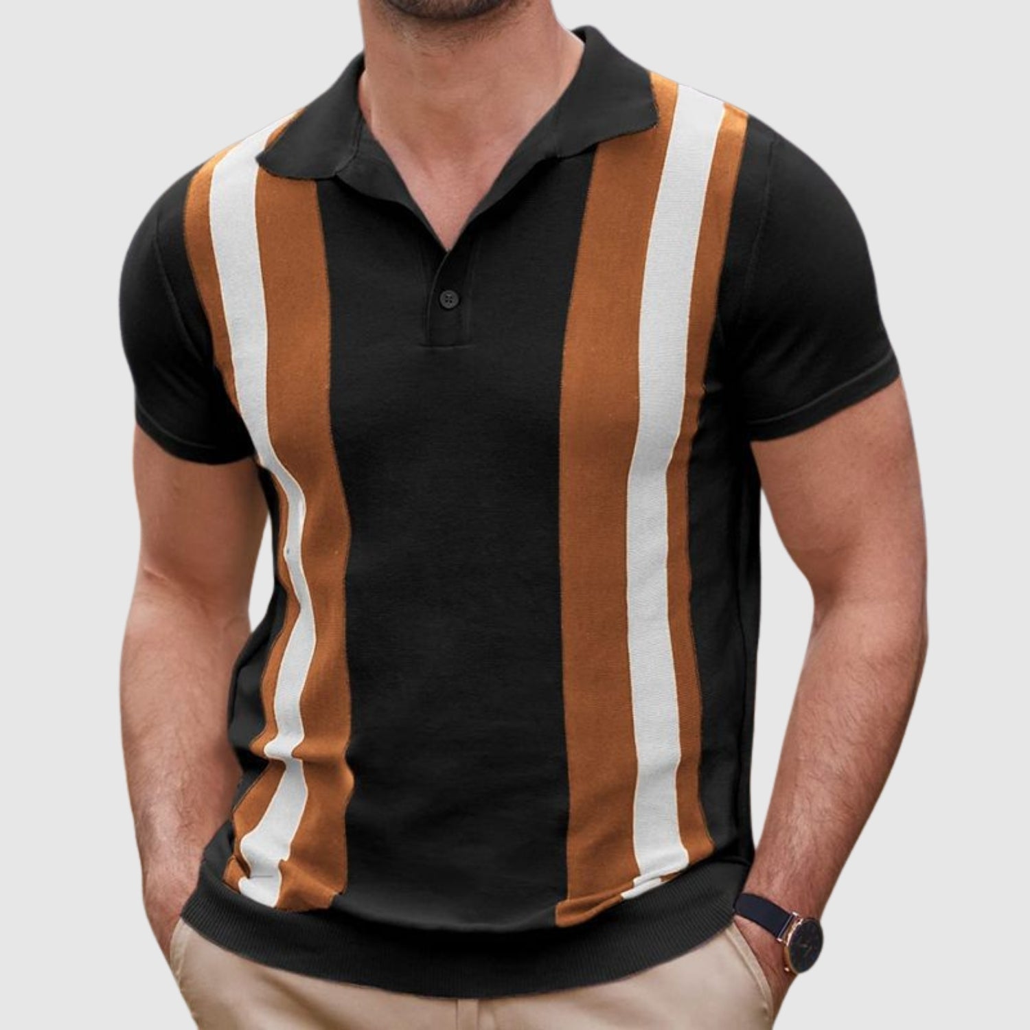 Tadeáš | Polo tričko s kontrastními detaily