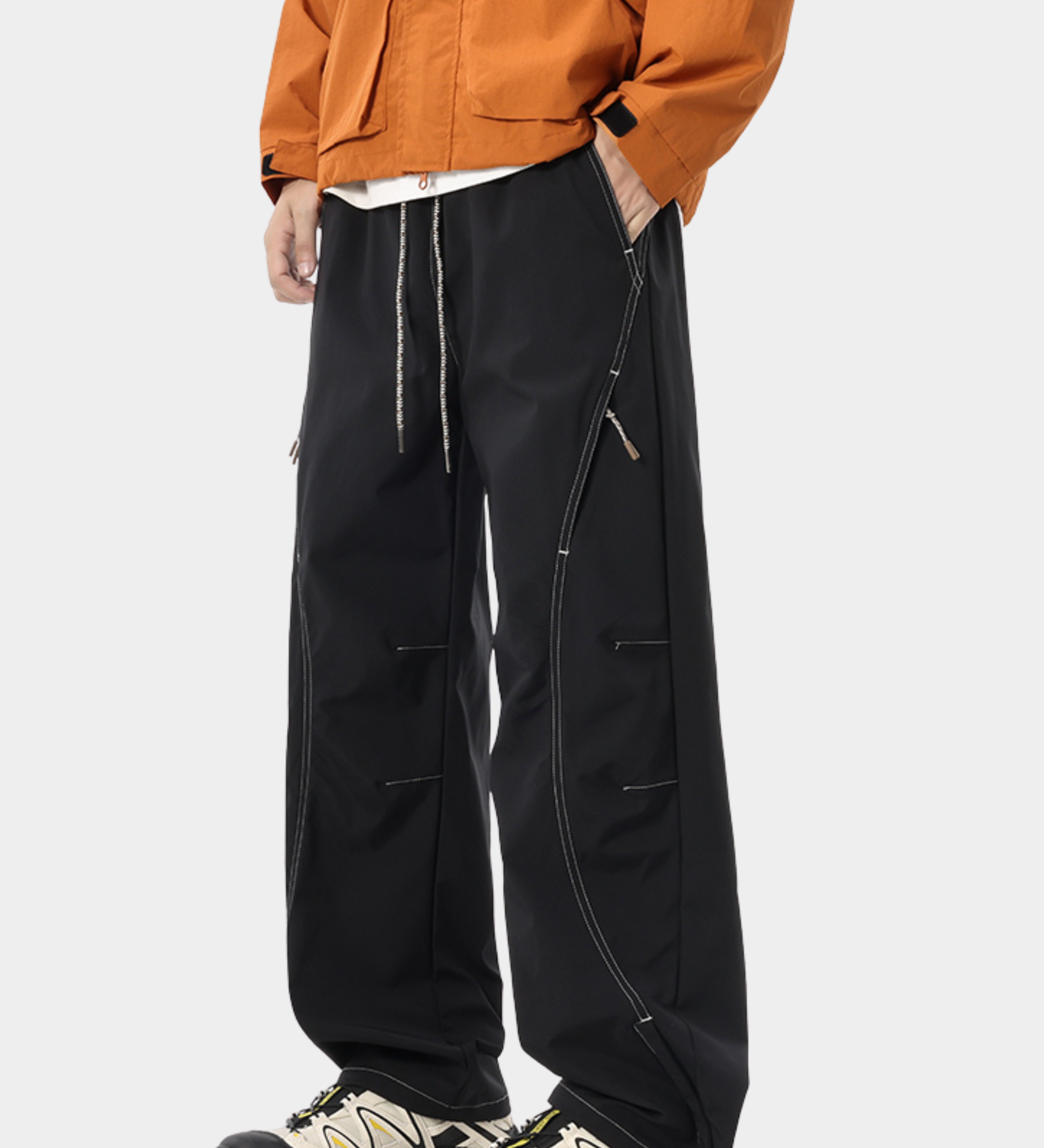 Filip | Pánské padáčkové kalhoty s zipem