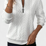 Nela™ | Svetr na zip pro ženy