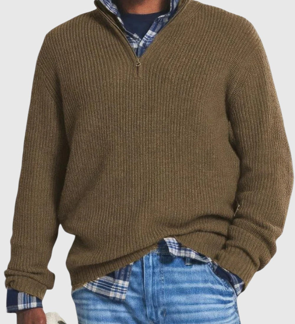 René | Svetr s zipem Diego