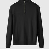 Perla- Svetr s zipem z merino vlny Capri