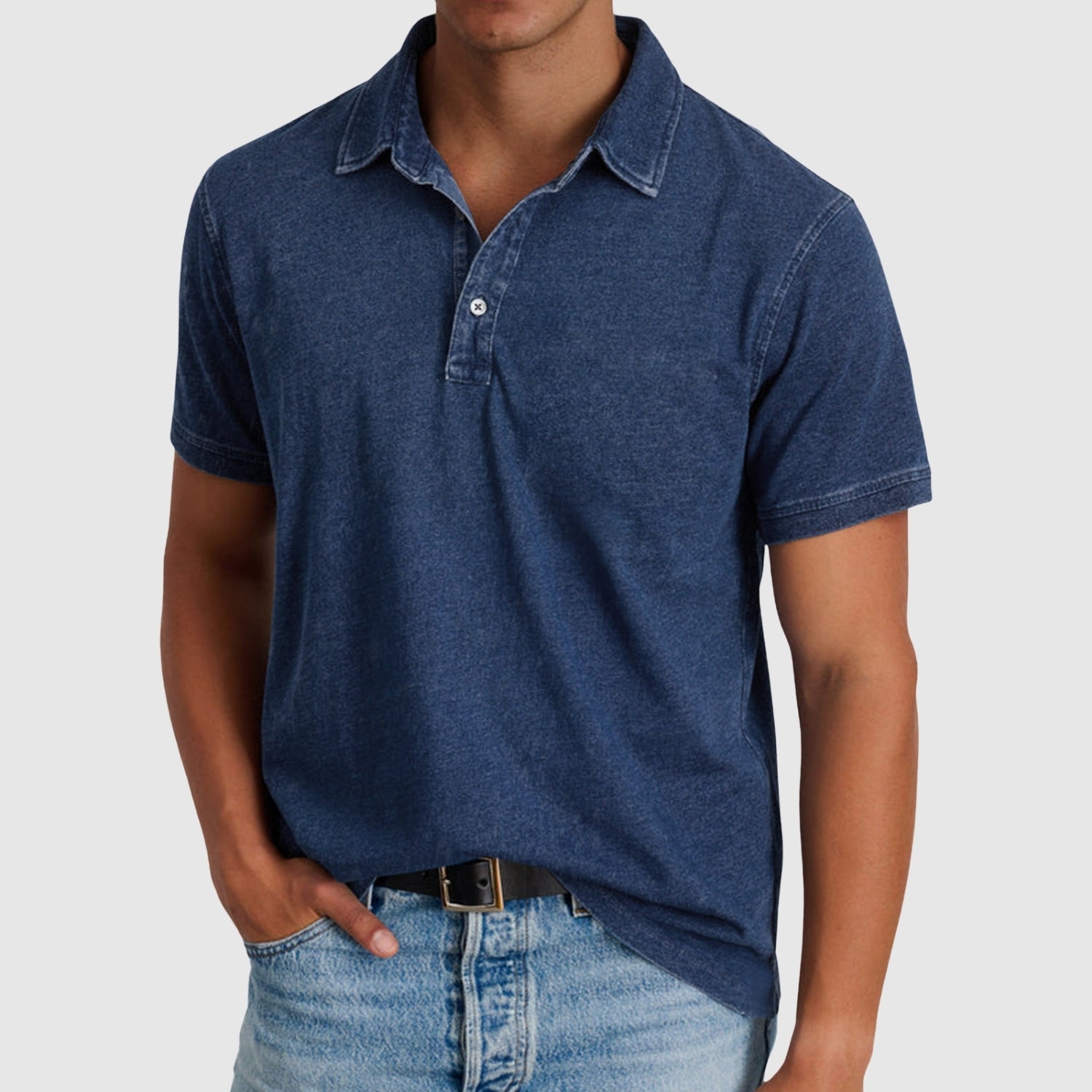 Erik | Vintage polokošile s knoflíkovou lištou