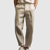 Tobias | Letní kalhoty  z bavlny a lnu