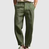 Tobias | Letní kalhoty  z bavlny a lnu