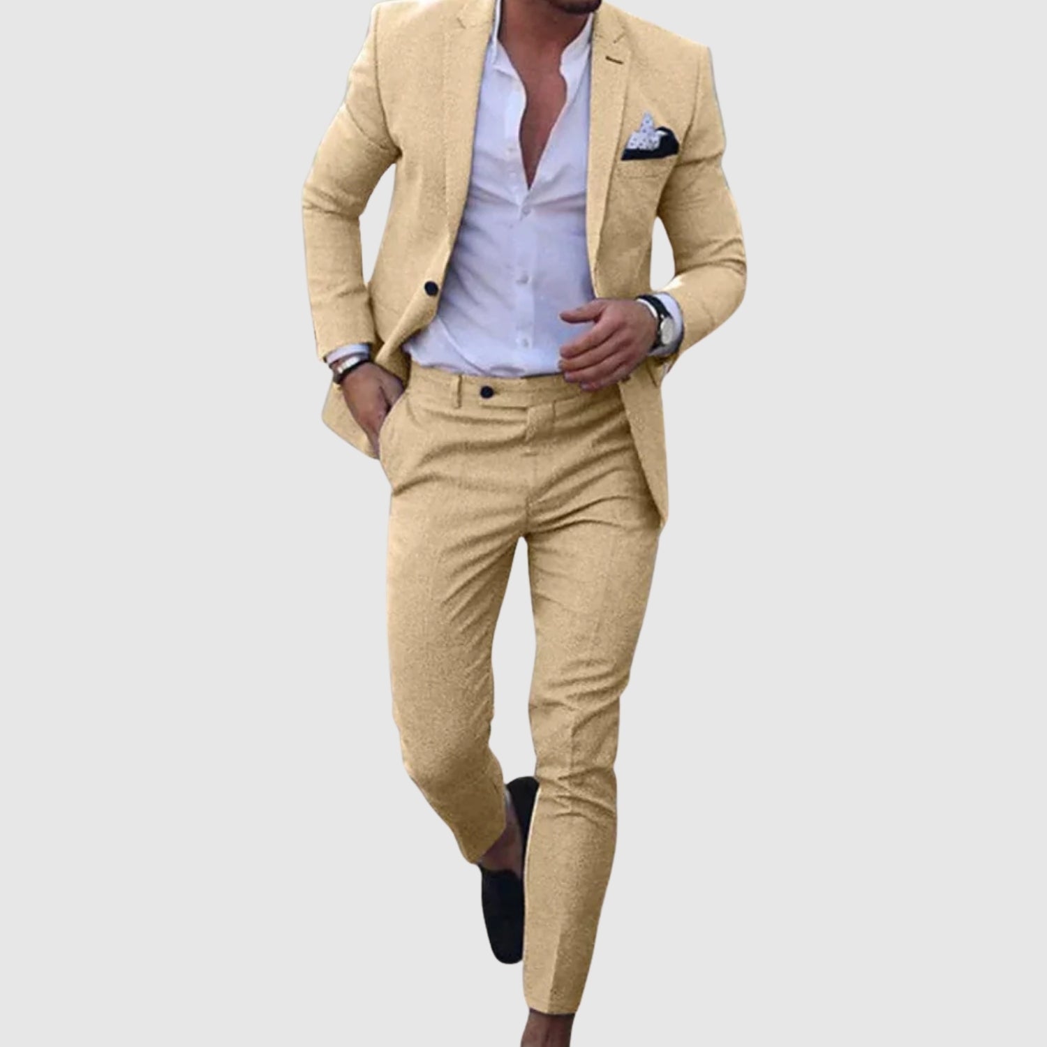 Samuel |  Elegantní pánský oblek (sako + kalhoty)