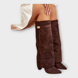 Stylové vysoké boty s elegantním designem