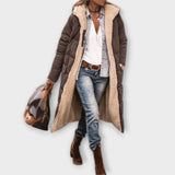 Kora - Hřejivý kabát s kožešinovou podšívkou