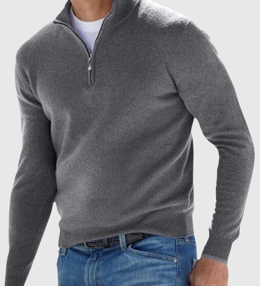 Lukášek | Elegantní svetr se zipem