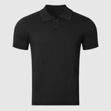 Bohumil | Žebrovaný rolák s knoflíkovou légou