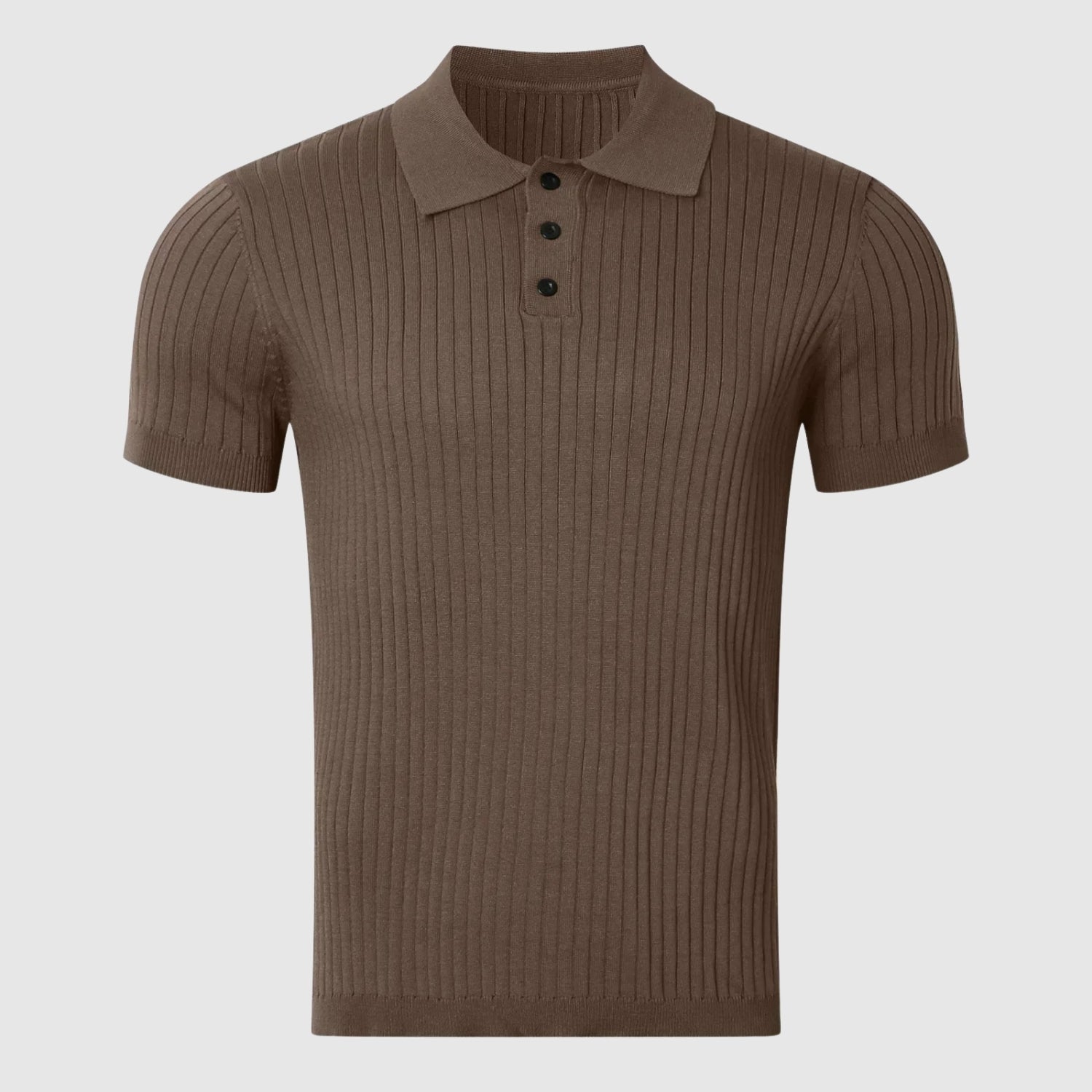 Bohumil | Žebrovaný rolák s knoflíkovou légou