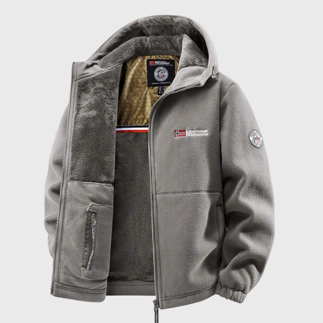 Jakub - Zateplená pánská outdoorová bunda s kapucí