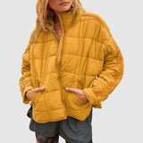 Gabriela - Lehká kompaktní prošívaná bunda na zip