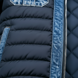 Pavel - Hybridní prošívaná denimová bunda