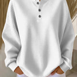 Michaela – Stylový dámský svetr s knoflíky