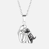 Elin - Collana con ciondolo a forma di cane