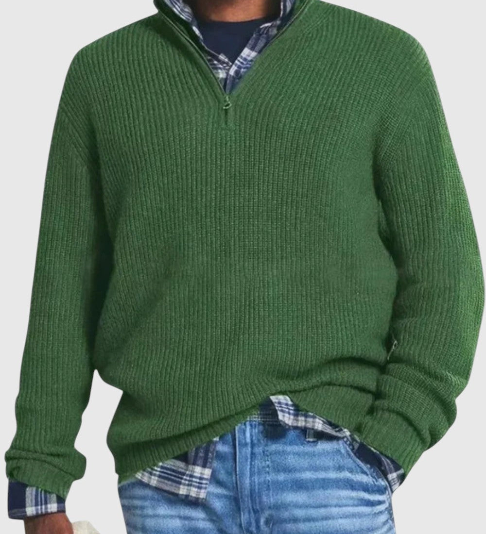 René | Svetr s zipem Diego