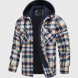 Karl | Kostkovaná bunda s zipem