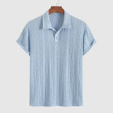 Milan | Jemné pletené polo s texturovaným designem