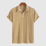 Milan | Jemné pletené polo s texturovaným designem