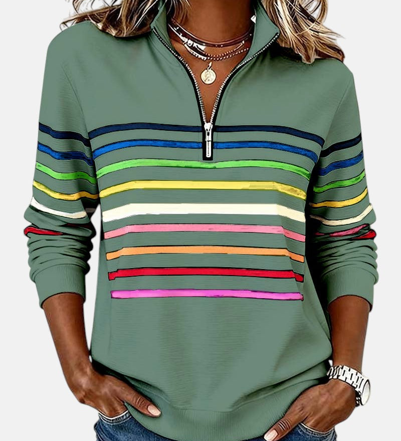 Andrea – Dámský pruhovaný svetr