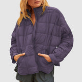 Gabriela - Lehká kompaktní prošívaná bunda na zip