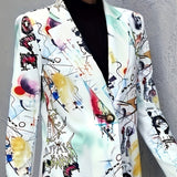 Avery - Stylový Graffiti Blazer