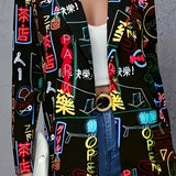 Avery - Stylový Graffiti Blazer
