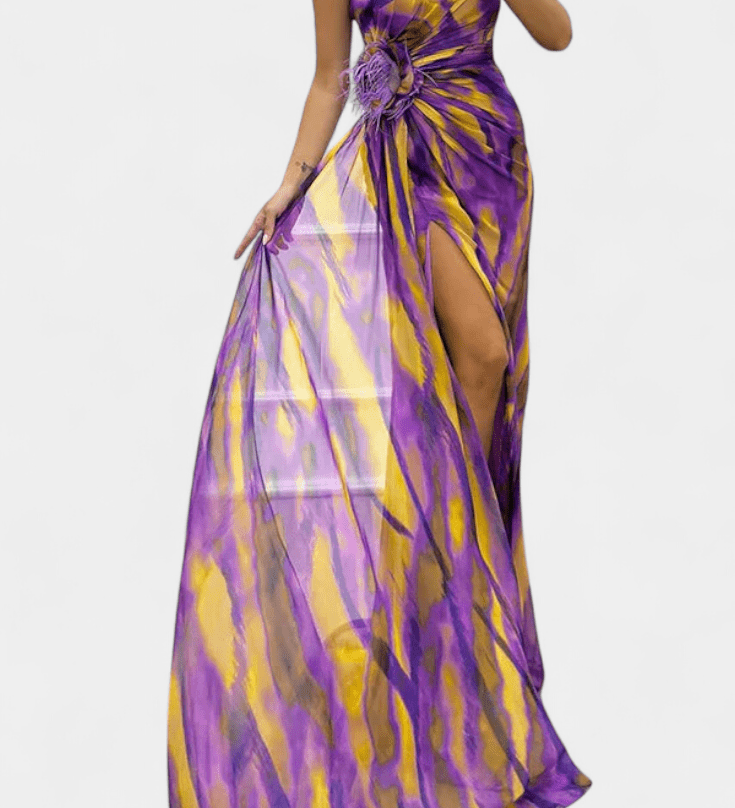 Aylin™ | Barevné maxi šaty