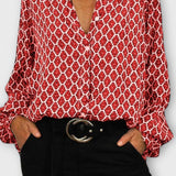Beatriz - Camicia elegante con scollo a V
