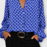 Beatriz - Camicia elegante con scollo a V