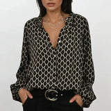 Beatriz - Camicia elegante con scollo a V
