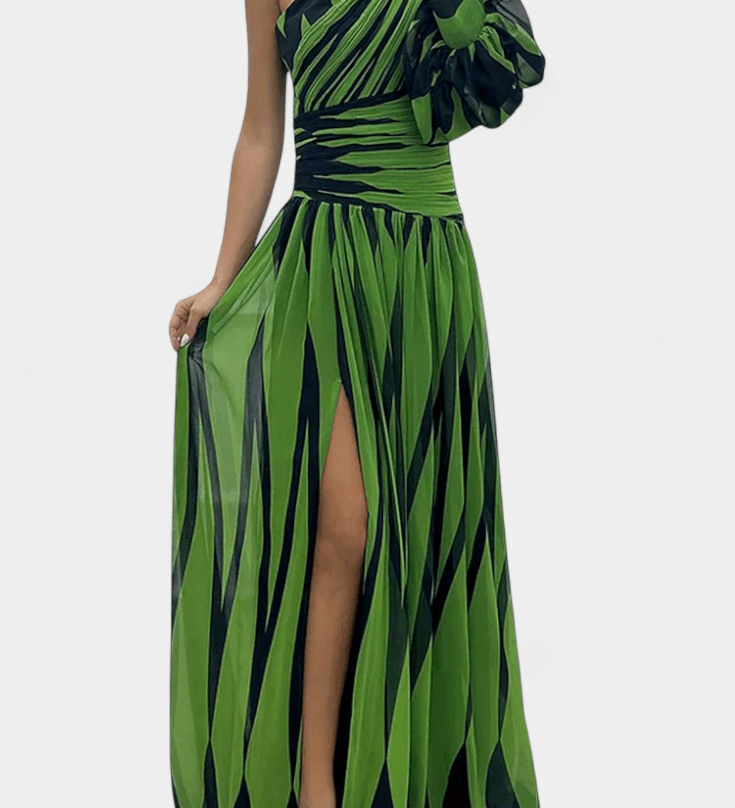 Bethania™ | Pruhované maxi šaty