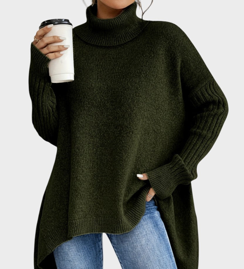 Brigitte™ dlouhý svetr – Stylový & nadčasový