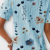 Bruna - Top elegante con scollatura a V a forma di cuore