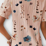 Bruna - Top elegante con scollatura a V a forma di cuore