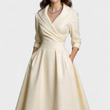 Ceryn | Saténové Midi Šaty