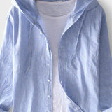 Clara - Felpa in cotone con cappuccio