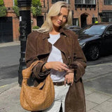 Cordula™ | Elegante trench in pelle