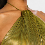 Emma™ | Stylové metalické šaty