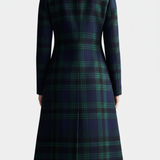 Andrea | Nadčasový elegantní kabát s kostkovaným vzorem