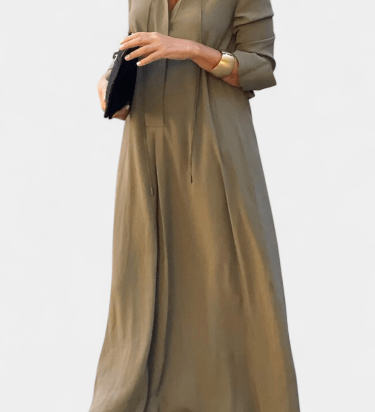 Helene | Šaty s V-výstřihem