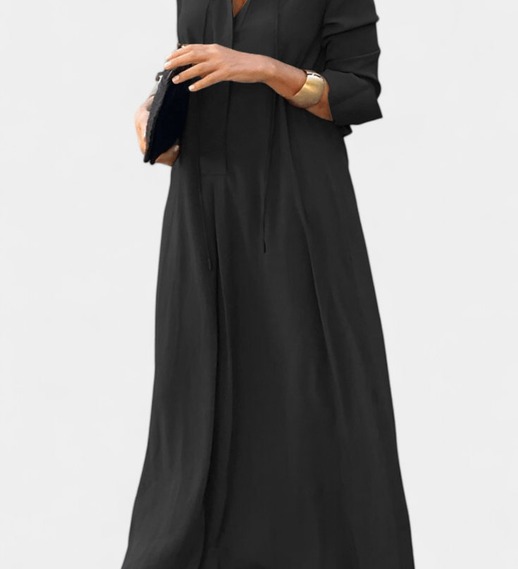 Helene | Šaty s V-výstřihem