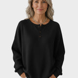 Michaela – Stylový dámský svetr s knoflíky