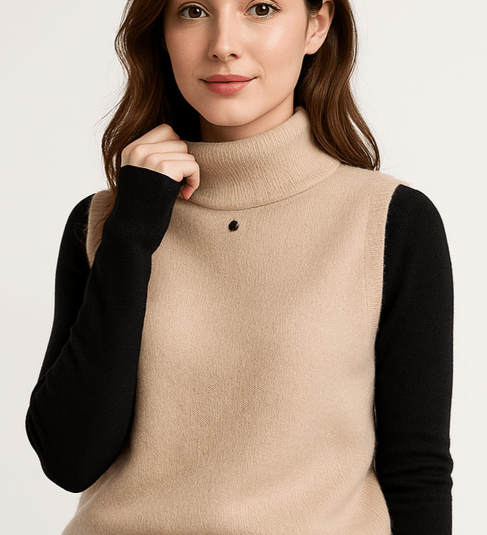 Hilla™ Svetr bez rukávů