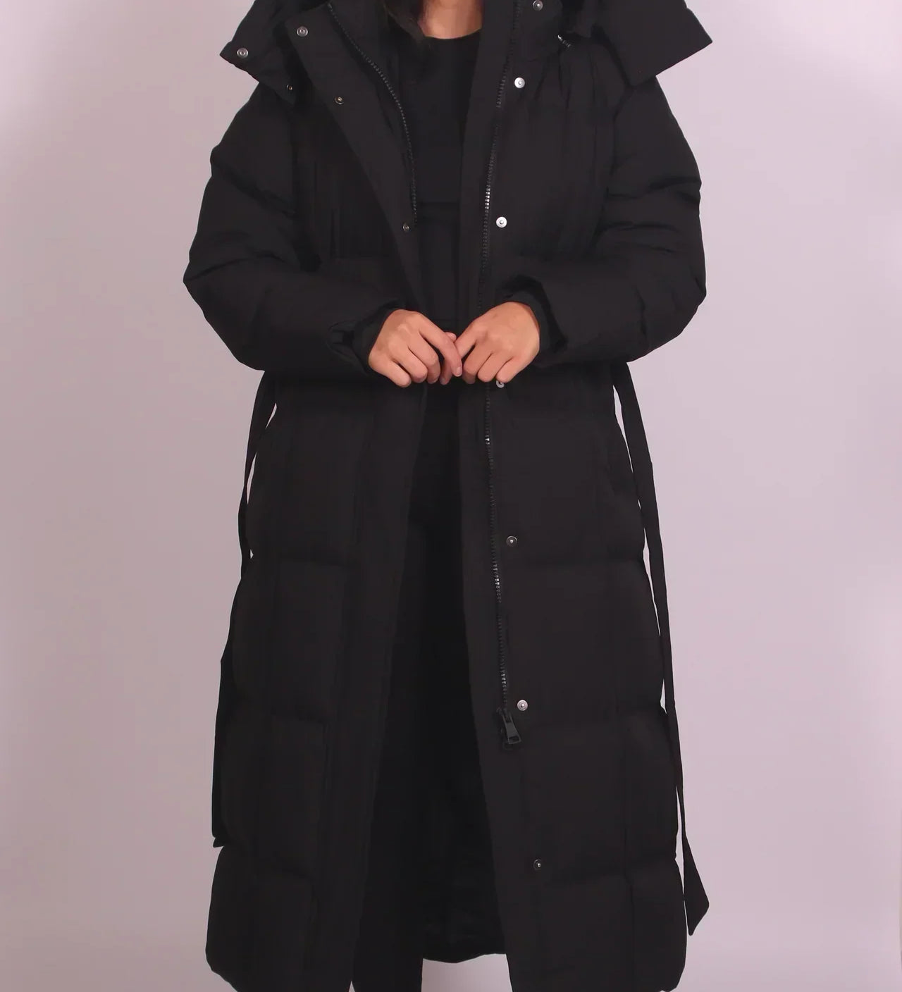 Viktorie – Luxusní dlouhá péřová bunda | Teplá, ochranná a stylová na zimu