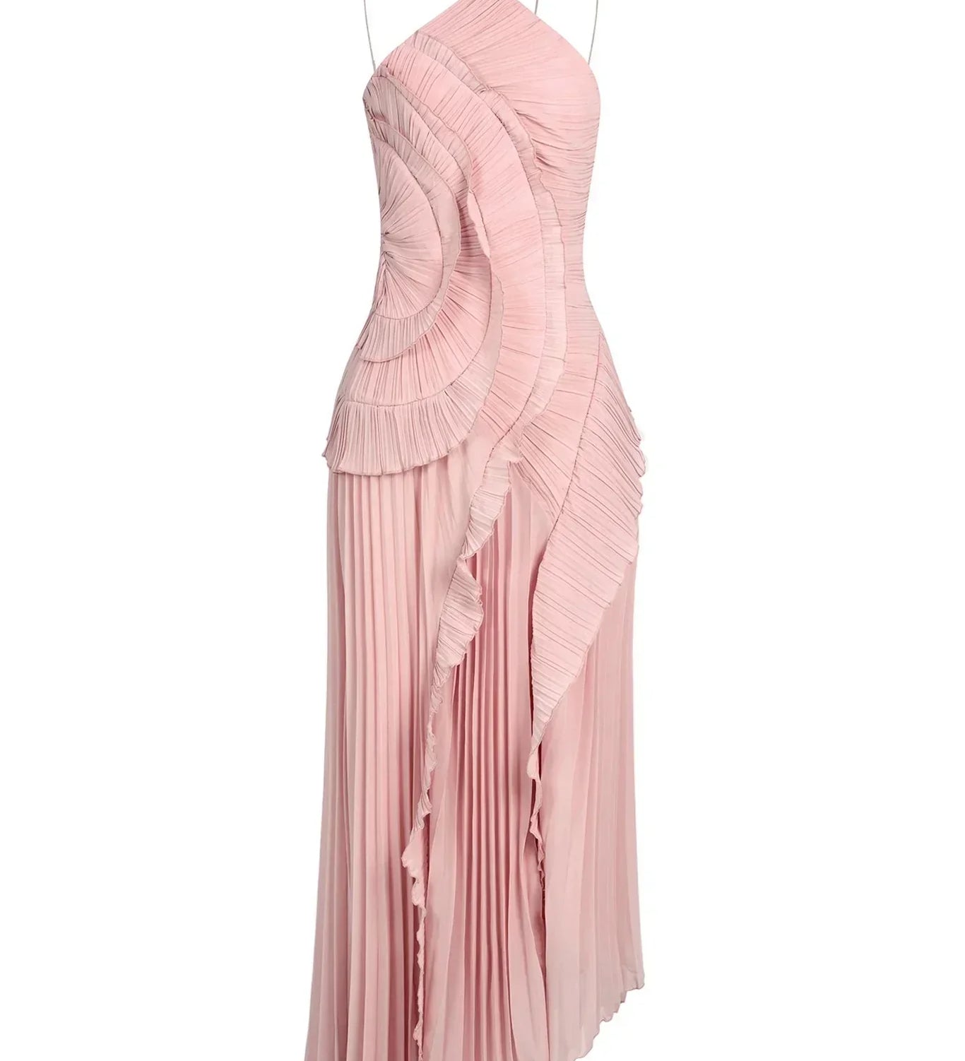 Tereza – elegantní šaty s plisovanými detaily