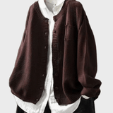 Jemný pletený kardigan