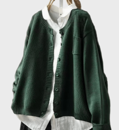 Jemný pletený kardigan